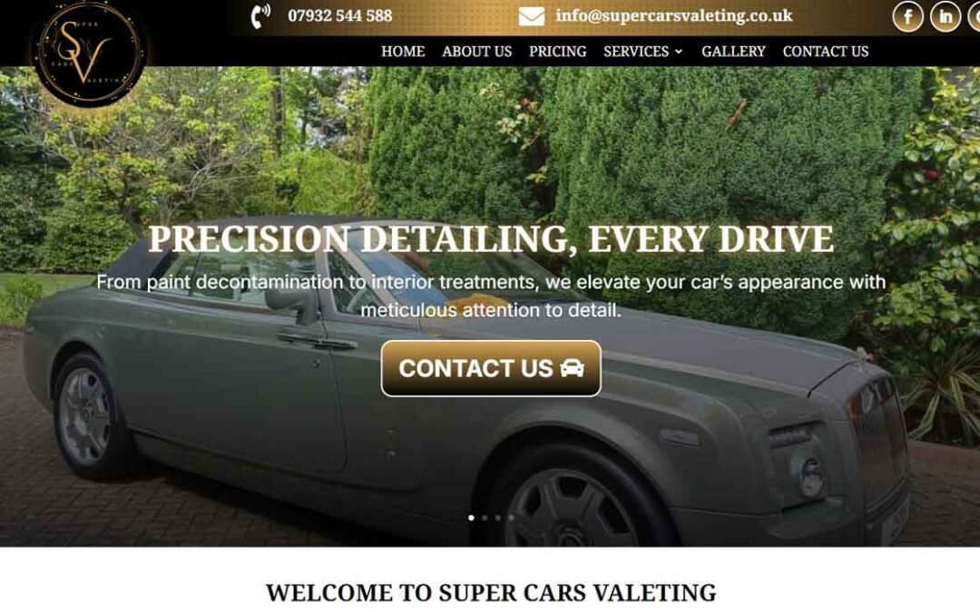 Super Cars Valeting