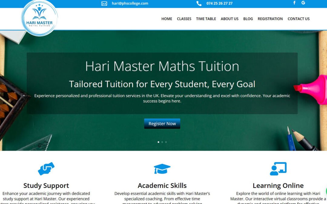 Hari Master Maths Tuition