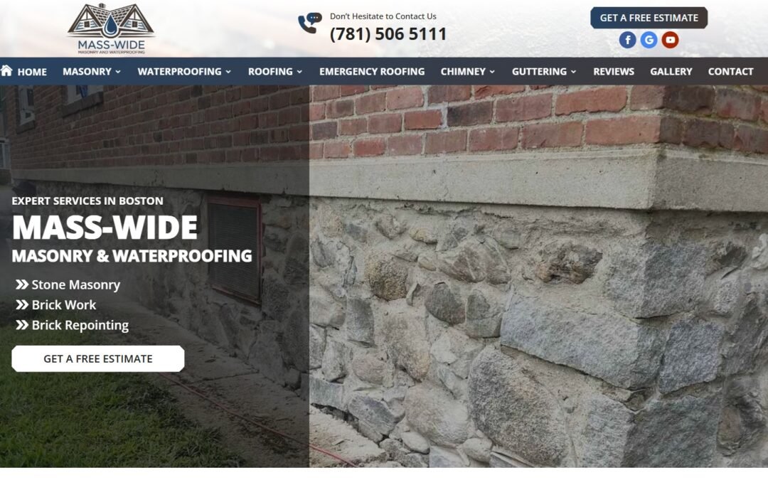 Mass-Wide Masonry & Waterproofing